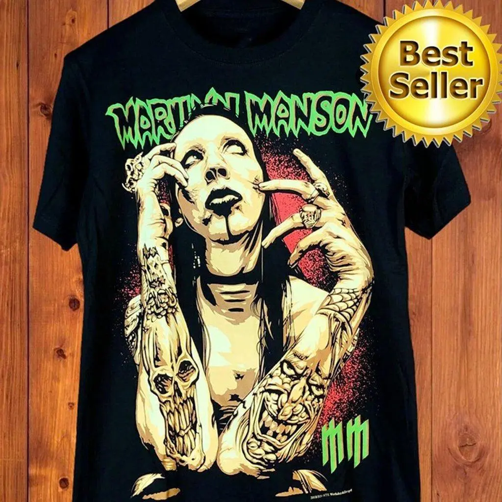 Marilyn Manson Tee New Marilyn Manson Tee For Fans