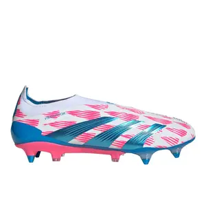 adidas Mens Predator Elite Laceless  Soccer Cleats  - White