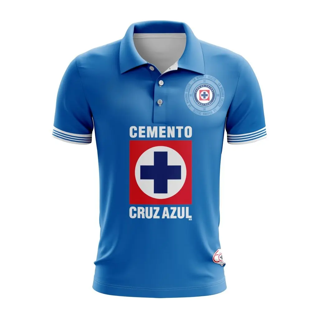 LIGA MX Cruz Azul Personalized 2026 Home Polo
