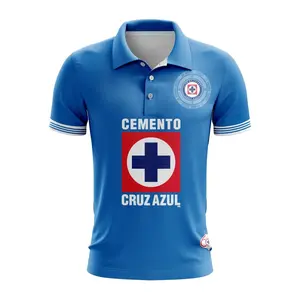 LIGA MX Cruz Azul Personalized 2026 Home Polo