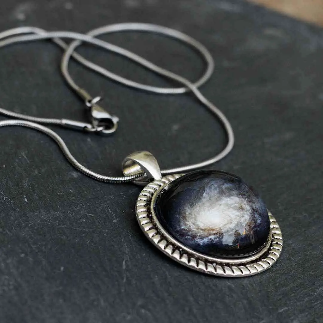 Spiral Galaxy Necklace