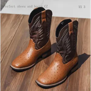 Classic Western Cowboy Boots for Men & Women Walking Shoes Girl [CZ]