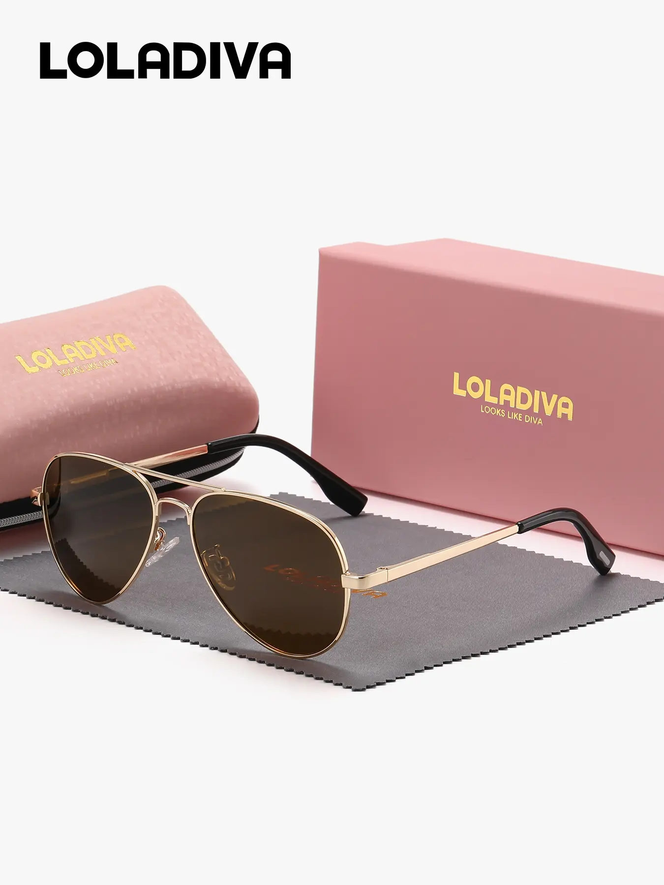 LolaDiva Unisex fashionable sunglasses Casual Looking Design Frog Frame Sunglasses Suitable For Daily Wear Full Frame Polarized Sunglasses UV400 Casual Outdoor Sunglasses