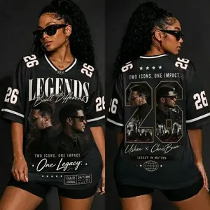 26 Legends Raymond Brown Football Jersey Shirt The R B Tour Shirt Hip Hop Graphic Tee Unisex Gift