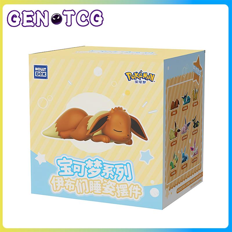 Pokemon Eevee Sleeping Pose Series Blind Box Toy Figures,  Eevee Series Blind Boxes