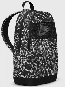 NIKE UNISEX JORDAN ELEMENTAL 19" BACKPACK Black White Cheebrah