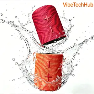 Stereo Twins Bluetooth Speaker, Magnetic 2-in-1 TWS, 20W Deep Bass, IPX5 Waterproof, BT5.3 FM Radio, 12H Playtime, Outdoor Beach Home Party, Summer Vibes