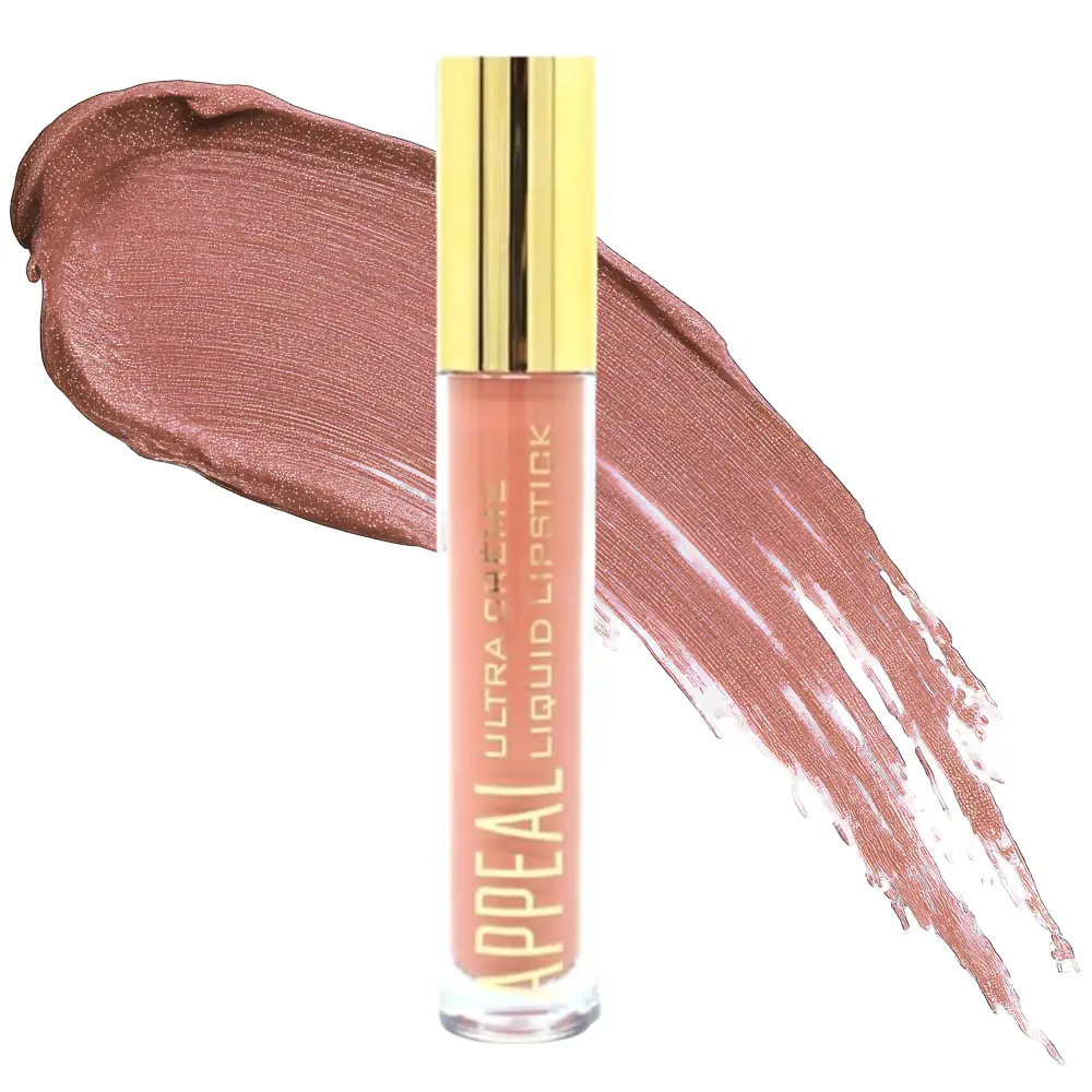 Naked Ultra Creme Liquid Lipstick Appeal Cosmetics | Nude Neutral Rose Halloween Christmas Gift Idea Mom Daughter Wife Girlfriend Teen Y2K Alt Emo Alternative Gyaru Goth Minimal Moisturizing Comfortable Long Lasting Viral Trendy Trend Cool Toned