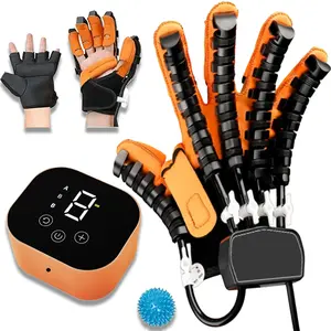 Rehabilitation Health Machine for Finger, Stroke Hemiplegia Finger Hand Recovery Equipment, for Left or Right Rehabilitation Robot Glove,with Massage Mirror Glove