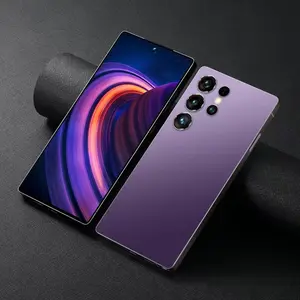 EET S25 Ultra Unlocked 5G Smartphone, 12GB+512GB, 6800mAh Battery, Fast Charging Capability, Android 14 System, 108MP+48MP Camera, Face & Fingerprint Unlock | Dual SIM | Autofocus | Built-in Pen |