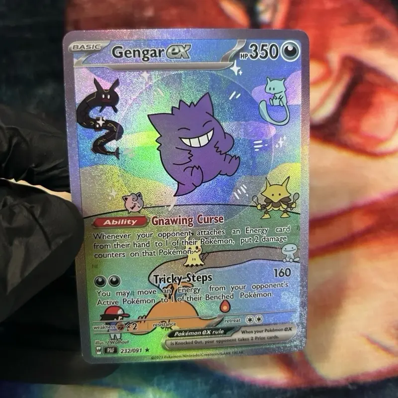 Bubble Gengar Fan Art Custom TCG Card