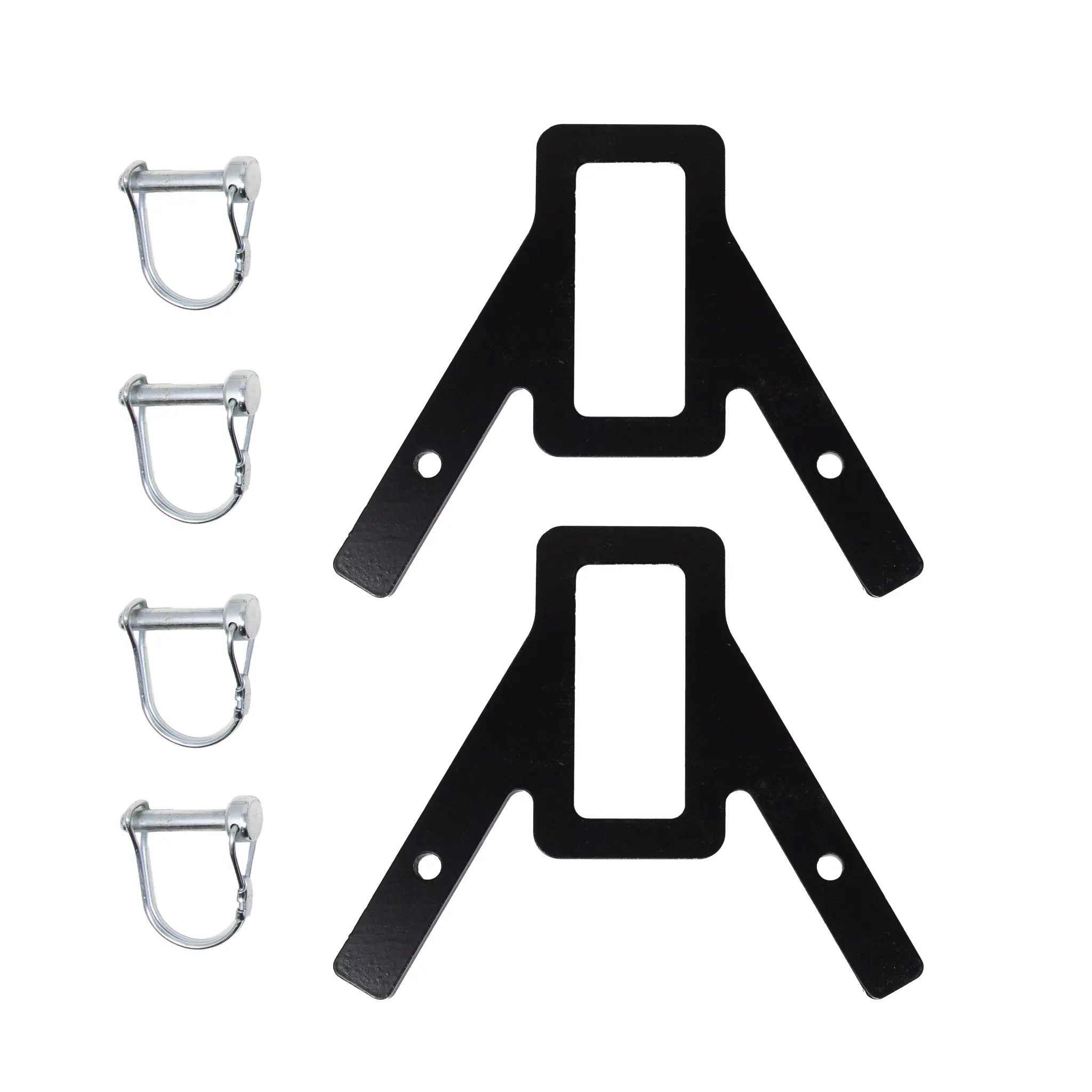 2x4 Hybrid DIY Target Stand Bracket Kit for Steel Targets