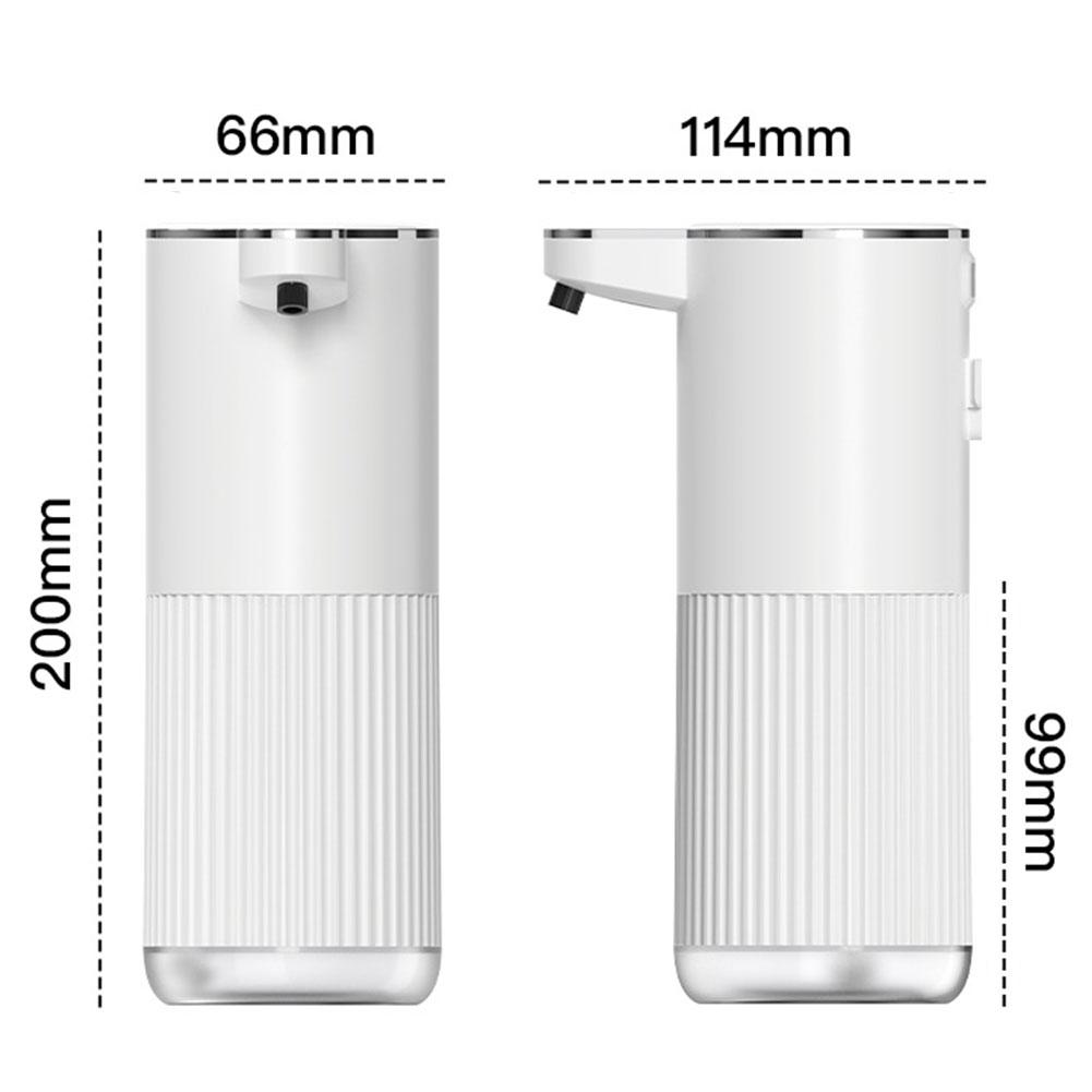 Shunmaii Automatic Soap Dispenser – 400ml Touchless Foaming Dispenser with USB Rechargeable Battery