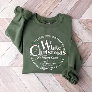 White Christmas Sweatshirt, The Columnia Inn Shirt, White Christmas Movie 1954 Shirt, Christmas Shirt, Wallace And Davis, Haynes Sisters Vintage Christmas Crewneck, Christmas Sweater, Christmas Gift,