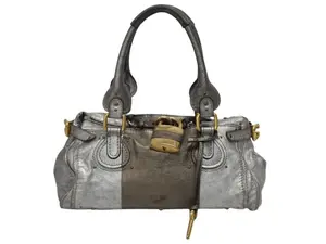 Pre-owned Chloé Leather Shoulder Bags Paddington Shoulder Bag