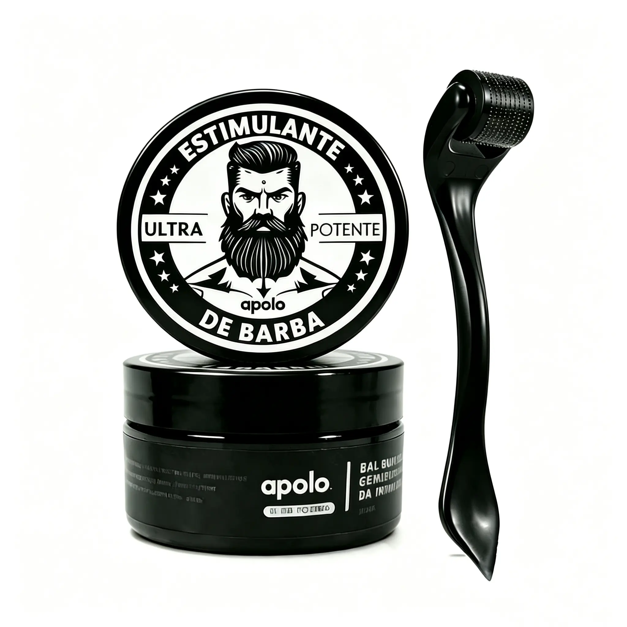 Apolo Men's Extra Strong Minoxidil Beard CreambyApolo.2X: A powerful hair loss stimulant thatquicklyactivates and repairs hair follicles