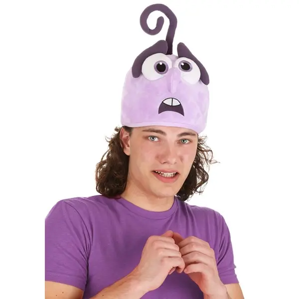 Disney Inside Out Fear Plush Hat for Adults
