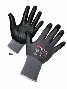 12-Pair Glove Ultra-Lightweight breathable Dotted palms / Great for many different type of work