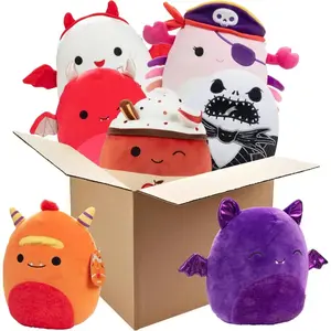 Squishmallows Christmas Mystery 10-Inch 2-Squish Value Pack - Get Two Jumbo Official Jazwares 10" Plush for Less - Soft & Squishy Stuffed Animal Toy Holiday Set for Kids, Girls & Boys