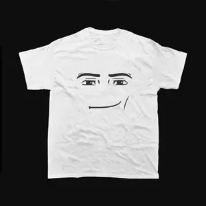 Roblox Man Face T Shirt Meme Shirt Funny Gift for Gamers Classic Vintage T Shirt Collection