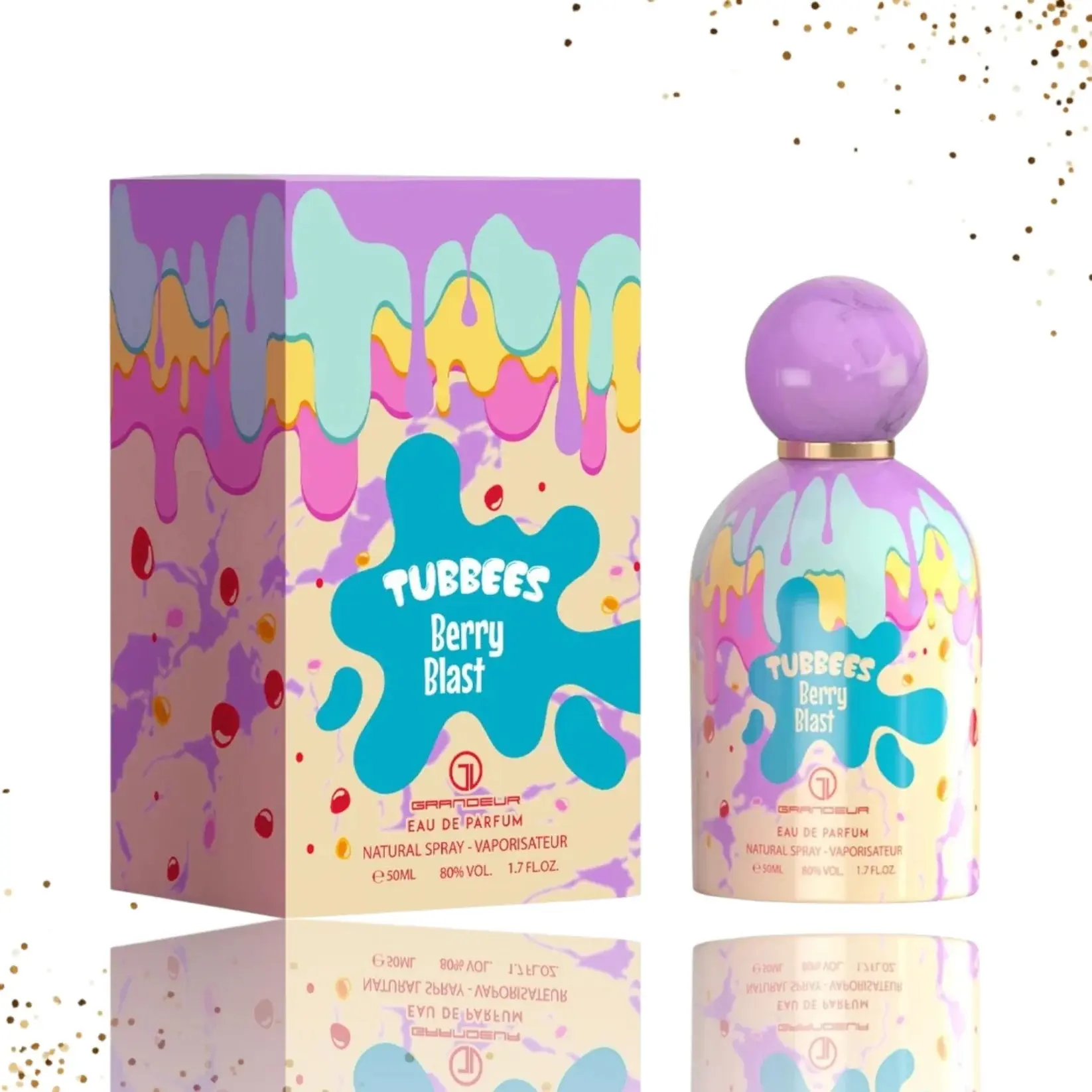 Tubbees Berry Blast Eau De Parfum for Kids and Women 50Ml 1.7Oz by Grandeur