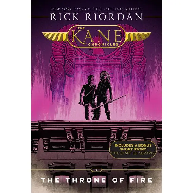 Kane Chronicles, The, Book Two: Throne of Fire, The-Kane Chronicles, The, Book Two by Rick Riordan (Paperback)