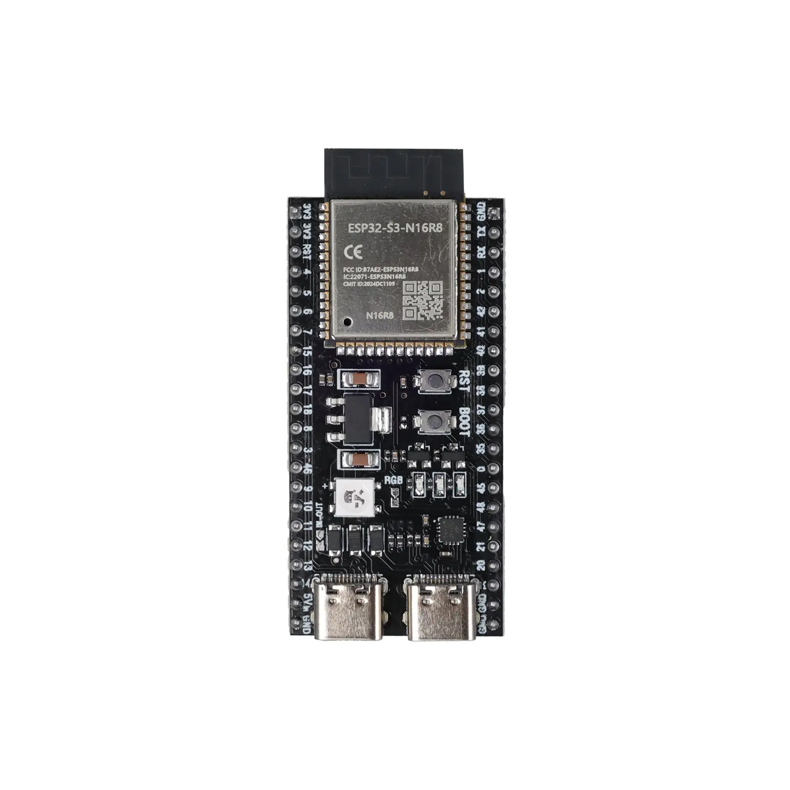 ESP32-S3 DevKitC-1 Dev Board with Pre-Soldered Headers ESP32-S3 DevKitC-1 Dev Board with Pre-Soldered Headers
