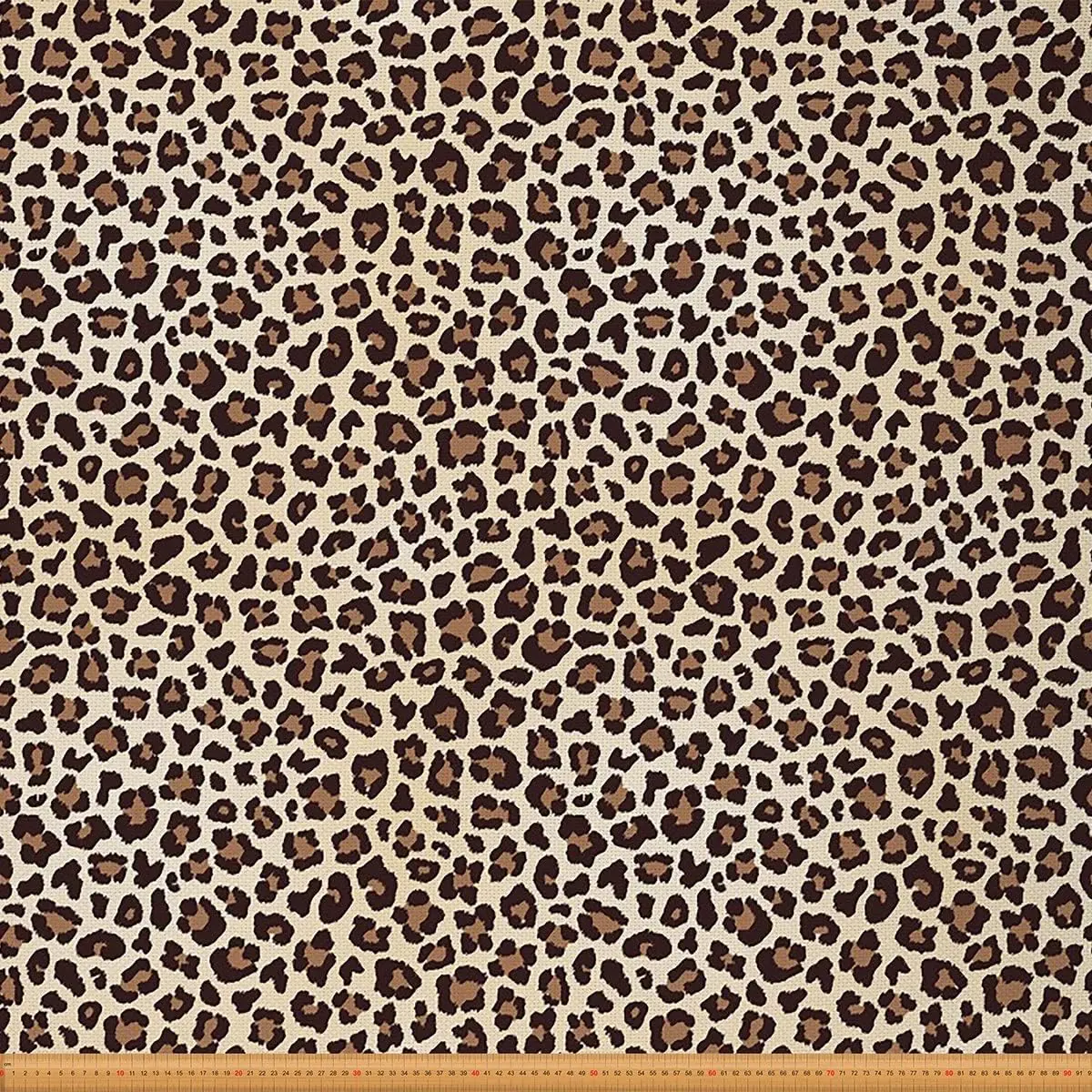Leopard Print Upholstery Fabric,Cheetah Wild Animal Printed Fabric by The Yard,Animal Print Safari Fabric for Upholstery and Home DIY Projects,1 Yard, Cheetah Pattern
