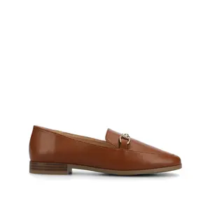LACIE SLIP ON LOAFERS - Cognac