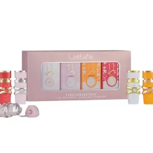 Lattafa My Yara Collection Mini Gift Set Women 4pcs x 5ml Candy, Tous, Moi, and Yara Eau De Parfum