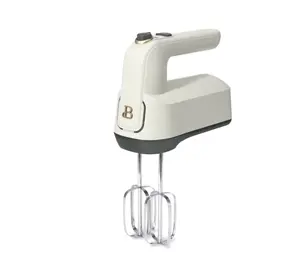 Beautiful 6-Speed Electric Hand Mixer, White Icing by Drew Barrymore