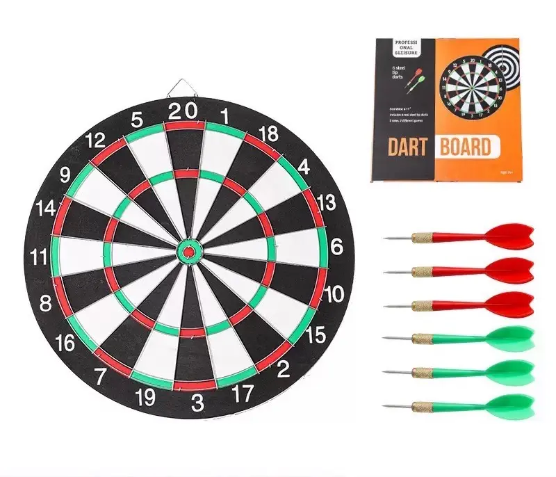 Dart Board Set with 6 Darts