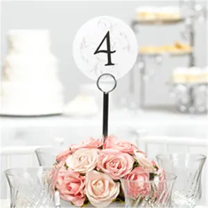 Hortense B. Hewitt  Filigree Table Number Cards