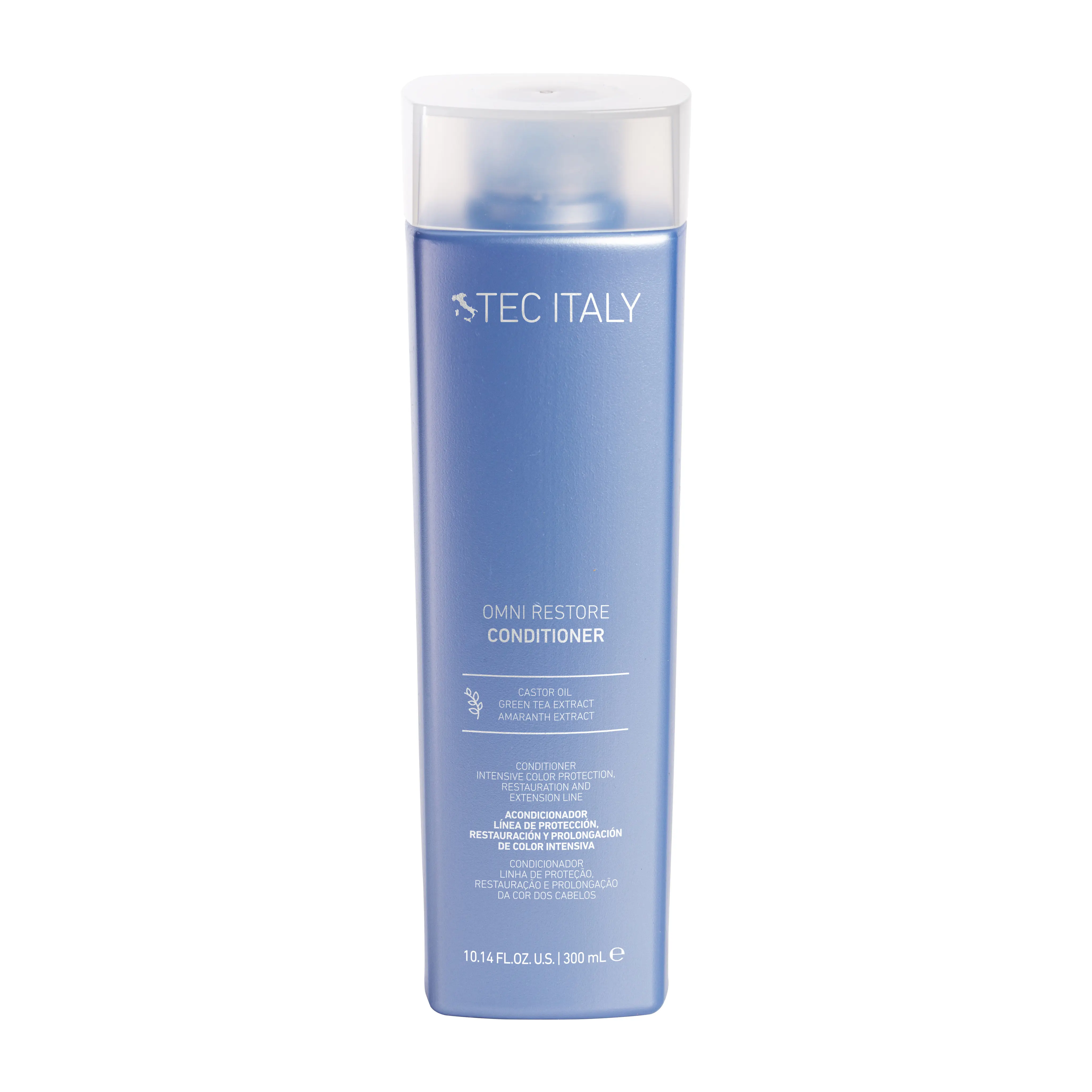 Color Protecting Conditioner for Anti-Frizz Control with Green Tea & Castor Oil, Moisturizing Liquid Haircare with Wheat Protein, 10.1 oz, Uv, Apply After Wash, Amaranth Extract., Conditioning, Hydrating, Intense Color Protection, 250G, Restores Split End