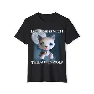 LPS Alpha Wolf littlest pet shop meme shirt