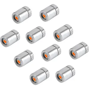 10pcs Miniature LED Lights, Mini Lights Battery Included for DIY Craft Dollhouse Small Electric Lamp for Paper Lantern Decoration Dollhouse Accessories (Red Light)
