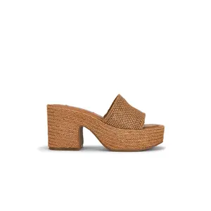 Steve Madden Trippy Platform Sandal in Cognac