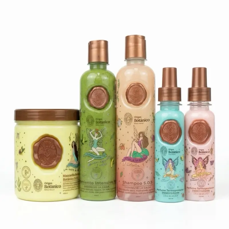 Hair Repair Kit 4-Step | Sulfate Free Shampoo + Peptide Mask Set