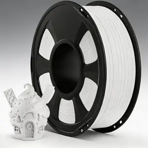 Petg 3D Printer Filament 1.75mm, High Precision Strong 3D Printer Filament (2lb), Size Accuracy +/- 0.02mm, Suitable for Most 3D Printers