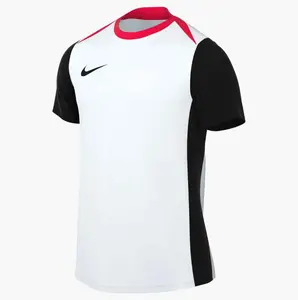 Nike Training T-Shirt - Dri-FIT Academy Pro 24, White/Bright Crimson, FD7592-100, X-Large, Male, 100% Polyester, Dri-FIT Product Line, Comfortable and Stylish, Graphic Tee Style