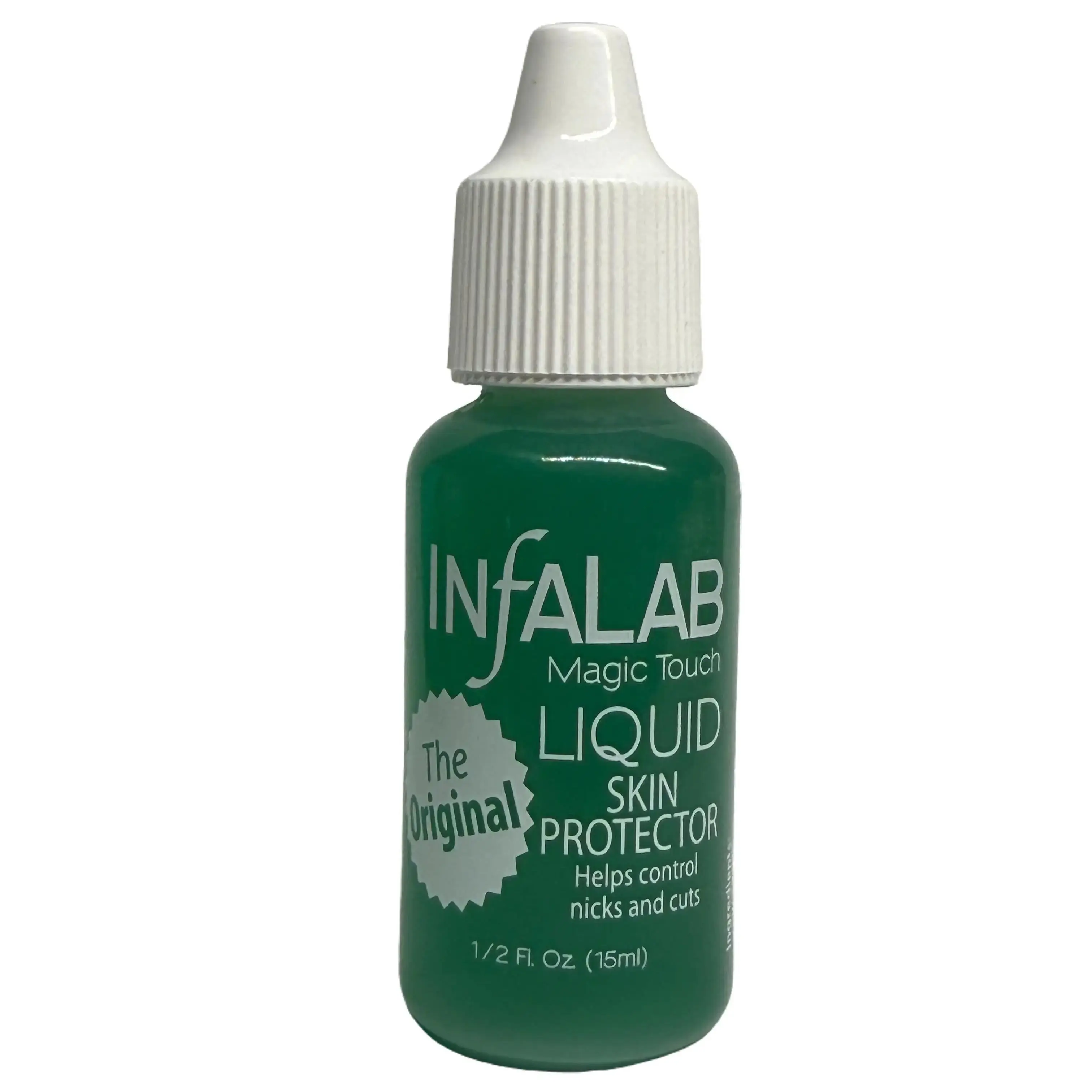 Infalab Magic Touch Liquid Styptic, Original Formula Skin Protector for Nails, Stops Bleeding During Manicure & Nail Repair, 0.5 Fl Oz, Water, Youth, Nail Routine, Instant Nail Repair