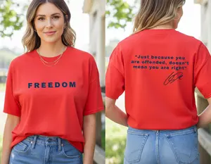 Justice for Charlie Kirk, Freedom Shirt, Charlie quotes, Just because you are offended, doesn’t mean you are right