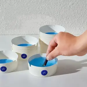 25-Piece Thick Disposable Ashtray Set, Home Anti-Flying Ash Tray, Office Clean Smoke Sand, Easy-Clean Portable Design, Office Home Decor, Home Decoration