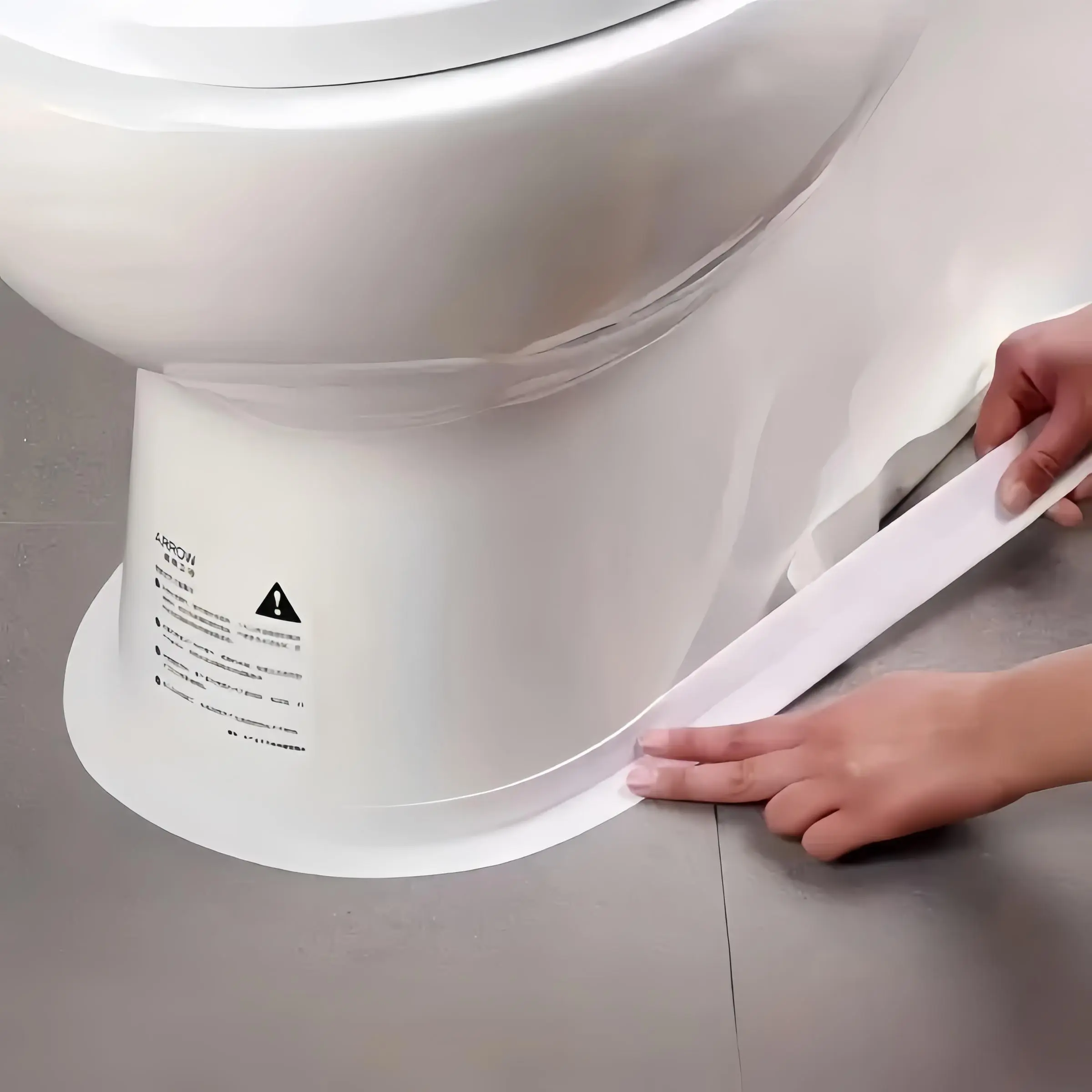 Self Adhesive Strong Adhesion Bathroom Caulking Tape, Bathroom Seals, Waterproof Bathroom & Toilet Caulking Tape, Kitchen Sink Sealing Tape, Home Accessories, Waterproof Bond, Anti Leak, Leak Proof Design, Adhesive Installation