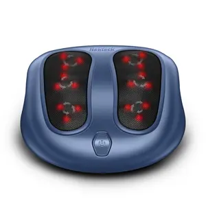 Nekteck Foot Massager with Heat Shiatsu Electric Massage Machine for Neuropathy Plantar Fasciitis Pain Relief and Circulation Perfect Gifts