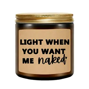 Anniversary Valentines Day Gifts for Her, Him, Funny Wedding Gift for Men, Women, Boyfriend, Girlfriend, Husband, Wife, Birthday, Christmas Gifts, Lavender Scented Candle