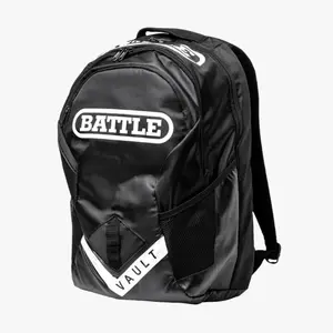 Battle Vault Backpack - Durable Football Equipment Bag with Soft-Lined Top Sleeve & Adjustable Straps for Athletes and Fans