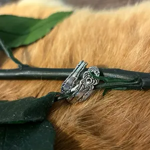 Sterling Silver (925) Adjustable Spoon Ring!
