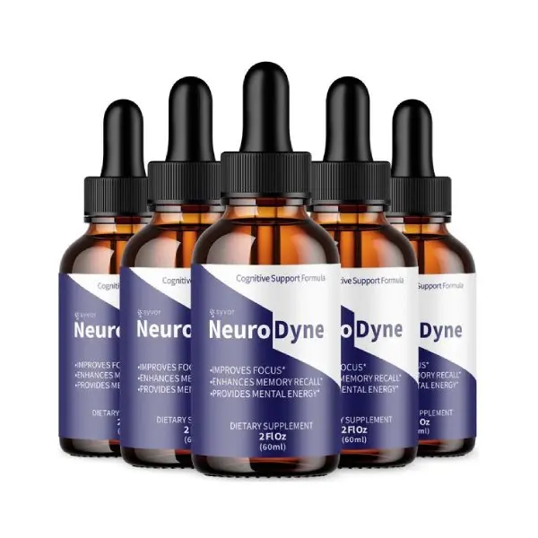 Neurodyne Drops Advanced Nerve Health Support 150 Servings 5 Pack