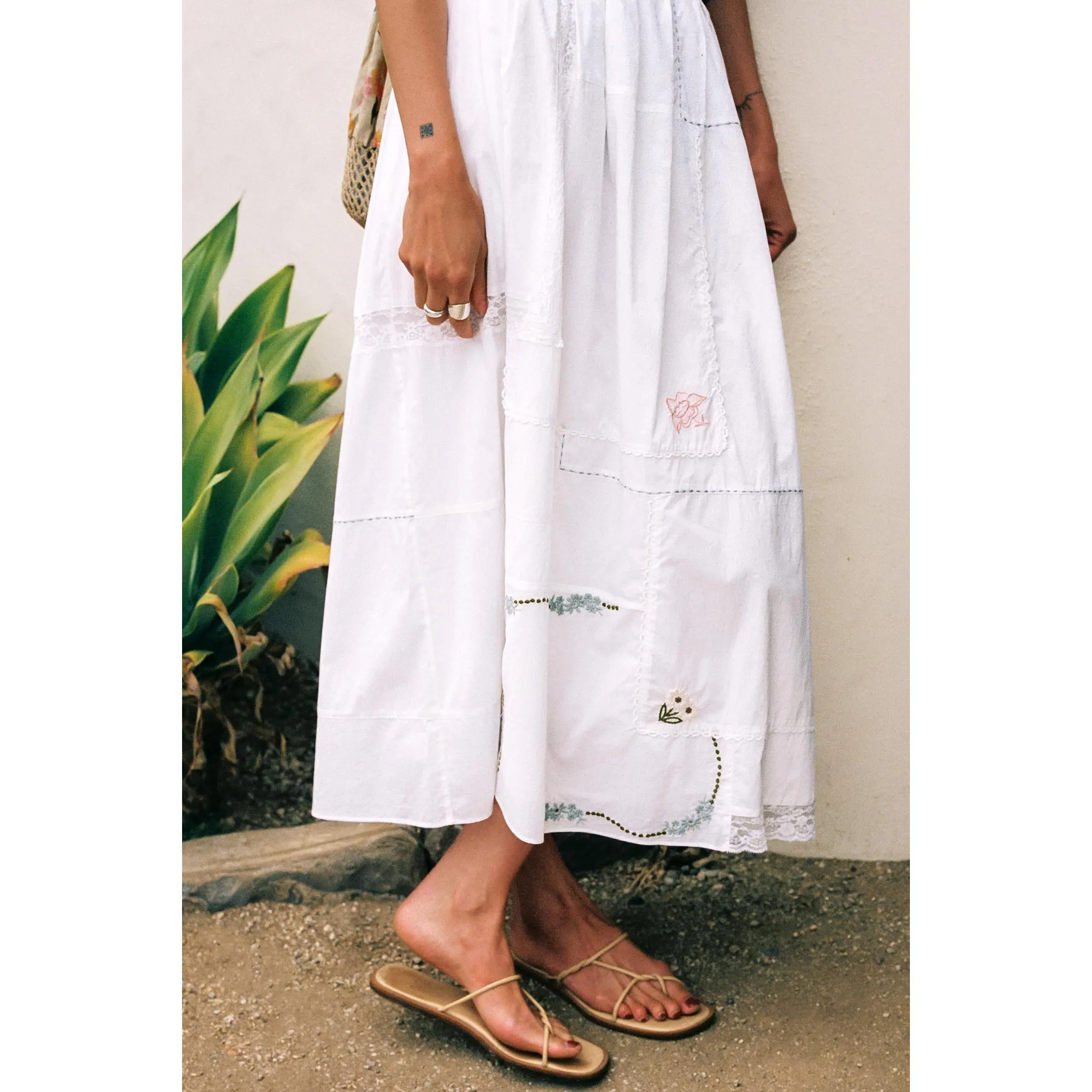 The Xander Skirt | Alabaster